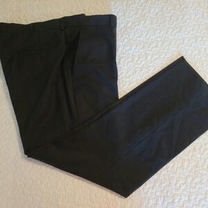 Kenneth Cole Flat Front Men's Black Dress Pants Size 36